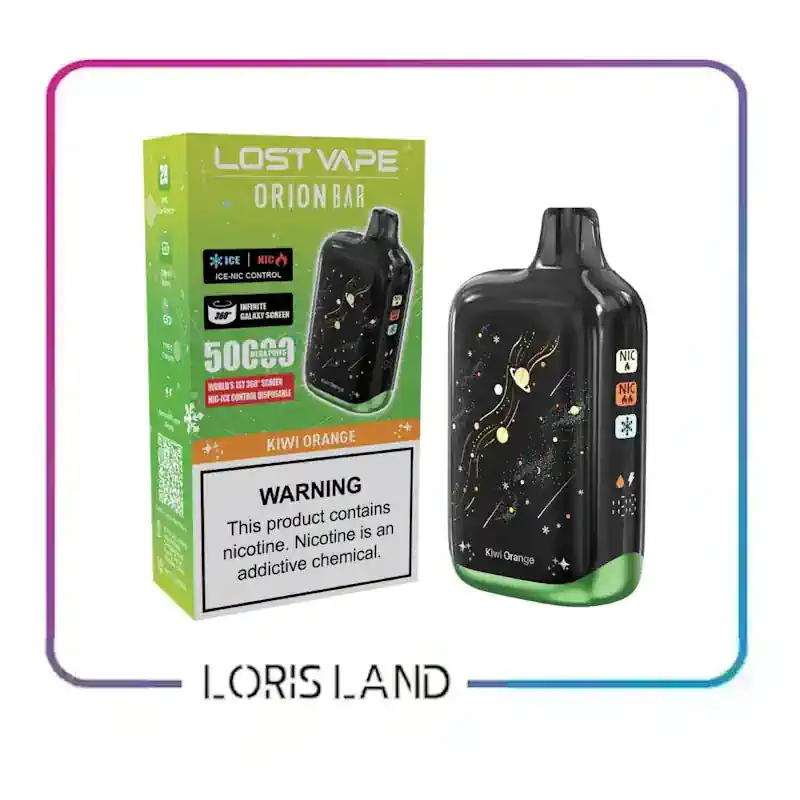 پاد یکبار مصرف کیوی پرتقال لاست ویپ 50 هزار پاف